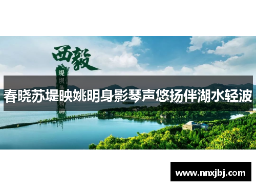 春晓苏堤映姚明身影琴声悠扬伴湖水轻波